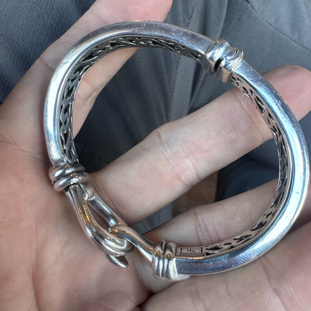 Scott Kay Silver Chain Link Bracelet - Picture 3 of 10